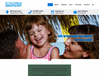 dentistcheltenham.com.au screenshot