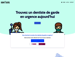 dentiste.fr screenshot