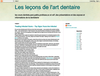 dentisterie.blogspot.fr screenshot