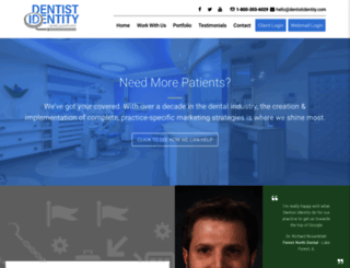 dentistidentity.com screenshot
