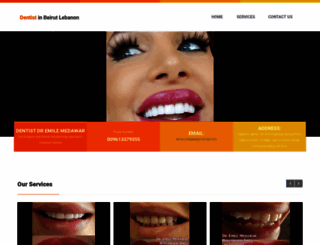 dentistinbeirutlebanon.com screenshot