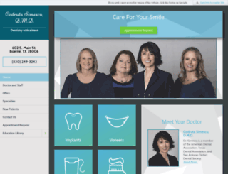 dentistinboerne.com screenshot