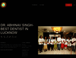 dentistinlucknow.com screenshot