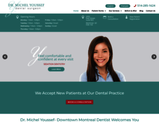 dentistinmontreal.com screenshot