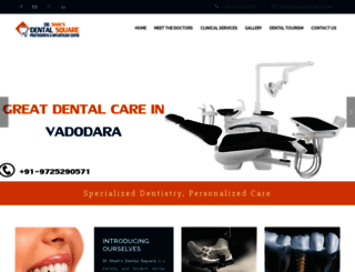 dentistinvadodara.com screenshot
