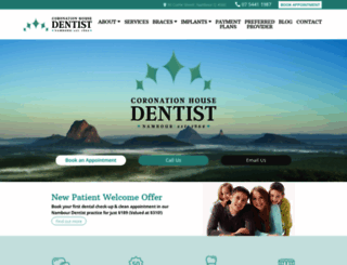 dentistnambour.com.au screenshot