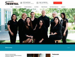 dentistnatomassacramento.com screenshot