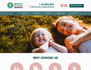 dentistonvictoria.com.au screenshot