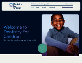 dentistry4children.net screenshot