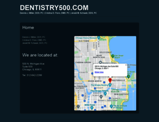 dentistry500.com screenshot