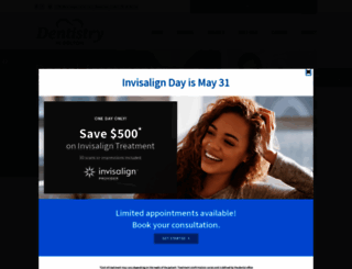 dentistryinbolton.com screenshot