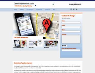 dentistrywebsites.com screenshot