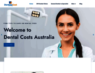 dentistscost.com.au screenshot
