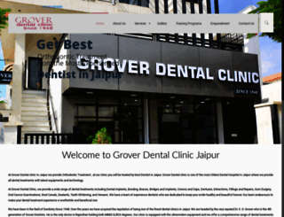 dentistsjaipur.com screenshot