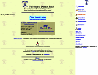 dentistzone.com screenshot