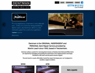 dentman.co.uk screenshot