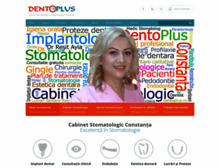 dentoplus.ro screenshot