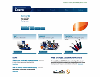 dentsply.co.uk screenshot