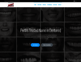 dentureprofessionals.net.au screenshot