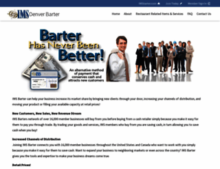 denver-barter.com screenshot