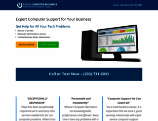 denvercomputermechanics.com screenshot