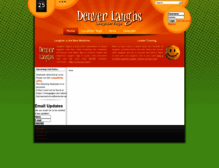denverlaughs.com screenshot