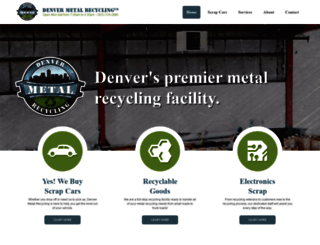 denvermetalrecycling.com screenshot
