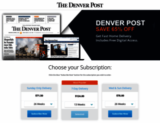 denverpost.subscriber.services screenshot