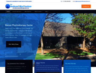 denverpsychotherapycenter.com screenshot