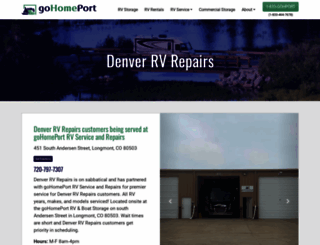denverrvrepairs.com screenshot