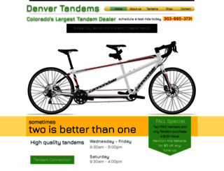 denvertandems.com screenshot