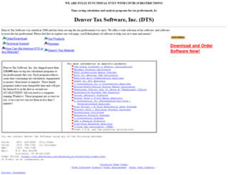 denvertax.com screenshot