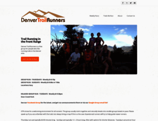 denvertrailrunners.com screenshot