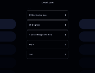 deoci.com screenshot