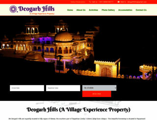 deogarhhills.com screenshot