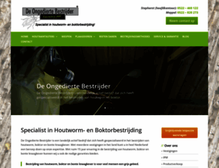 deongediertebestrijder.nl screenshot