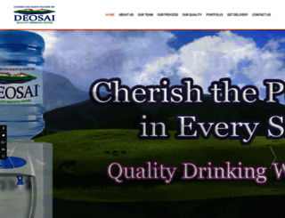deosaiwater.com screenshot