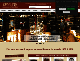 depanoto-boutique.com screenshot