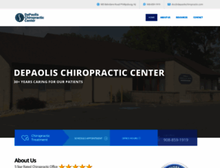 depaolischiropractic.com screenshot