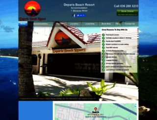 deparisresortboracay.com screenshot