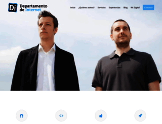 departamentodeinternet.com screenshot