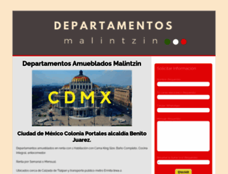 departamentosmexico.com.mx screenshot