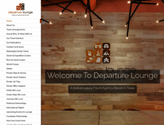 departurelounge.com screenshot