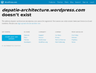 depatie-architecture.com screenshot