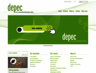 depec.es screenshot