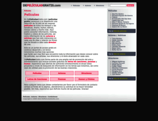 depeliculasgratis.com screenshot