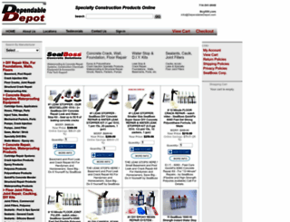dependabledepot.com screenshot