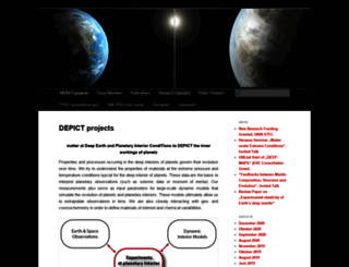 depict-group.org screenshot
