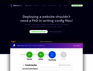 deployhq.com screenshot