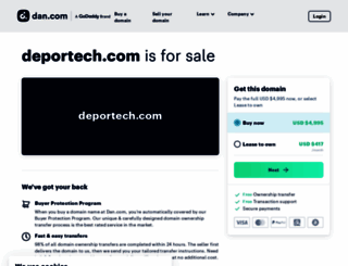 deportech.com screenshot